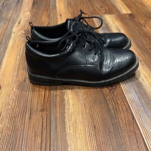 Classic Black faux Leather Boys shoes